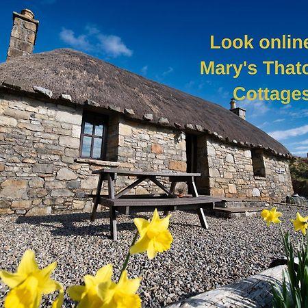 Tigh Lachie, Mary'S Thatched Cottages, Elgol, Isle Of Skye Bagian luar foto